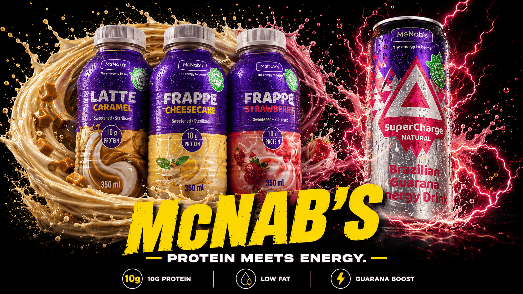 McNab's Protein & Energy Drinks