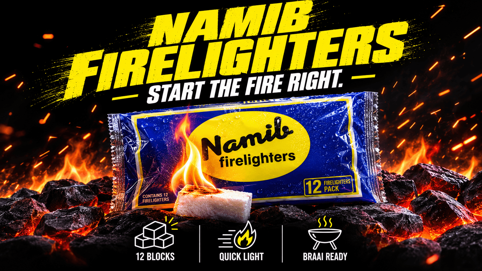 Namib Firelighters 12-Pack